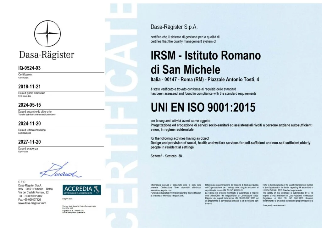 RSA Istituto Romano San Michele
