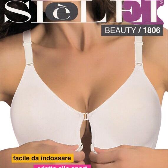 Reggiseno Aperto Davanti In Microfibra Sielei Beauty 1806