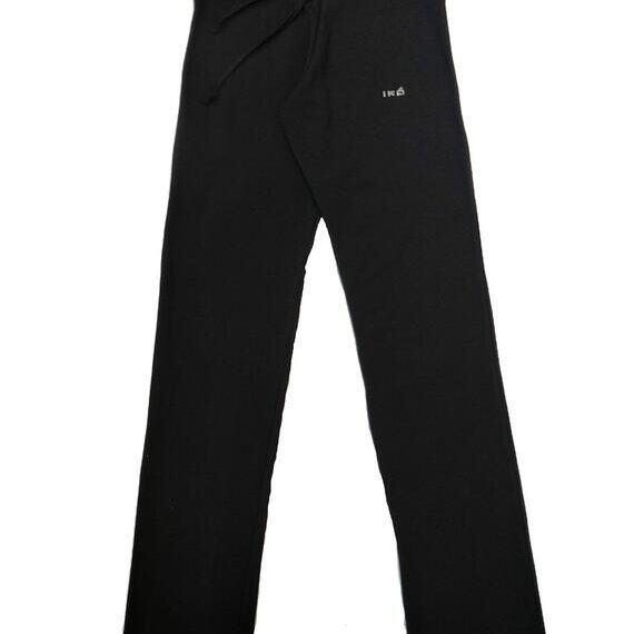 Pantaloni donna felpati a vita alta