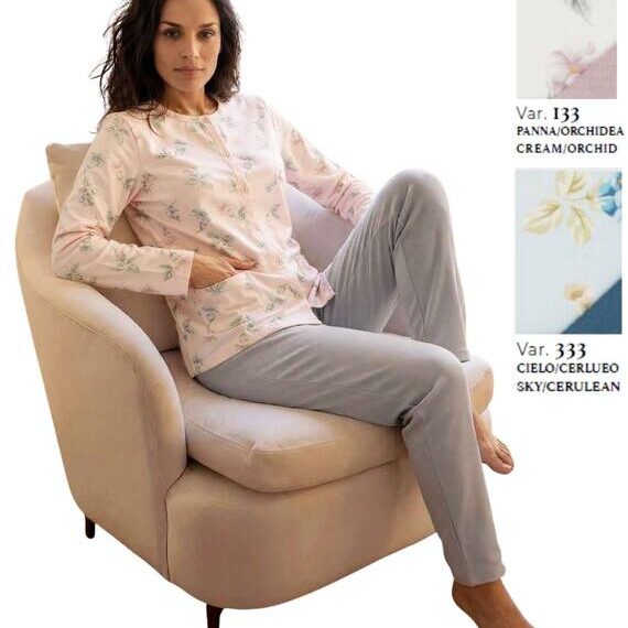 Pigiama donna Linclalor aperto