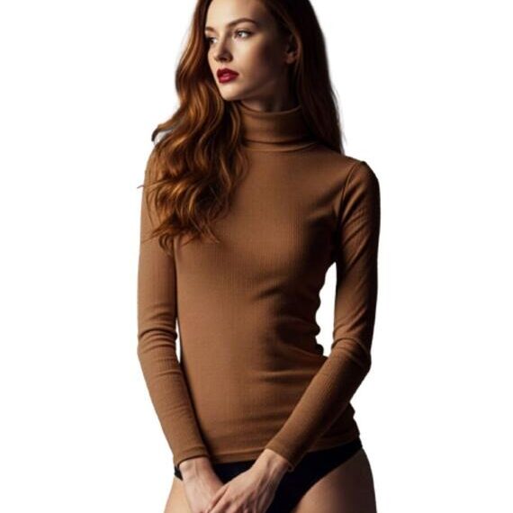 Maglia donna Prisco in cashmere ultralight a maniche lunghe