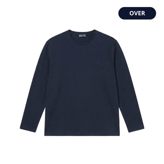 T-shirt uomo Coveri over a maniche lunghe – taglie comode