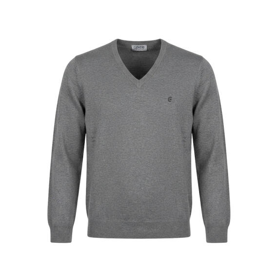 Maglia uomo Coveri in tricot con scollo a V