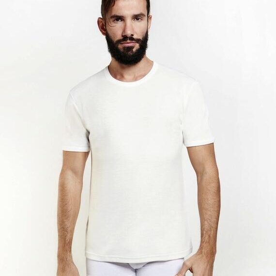 Maglie intime uomo Nottingham in lana e cotone – 3 pezzi